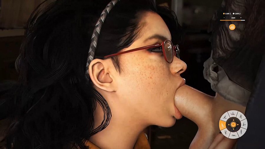 Adult World 3Dのフェラチオシーン